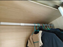 卡贝免打孔衣柜挂衣杆伸缩衣柜内衣橱挂衣杆衣通50-80cm 实拍图