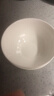 斯凯绨（Sky Top）米饭碗陶瓷面碗骨瓷汤碗家用乔迁酒店餐具套装纯白5英寸奥碗4件 实拍图
