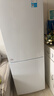 美的（Midea）186升二门冰箱白色租房小型家用电冰箱风冷无霜两门小冰箱租房不占地一级能效以旧换新MR-196W 实拍图