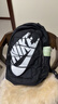 耐克（NIKE）男女双肩包背包 大容量旅行包电脑书包休闲包DV1296-010 黑白 实拍图