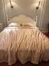 进出口重磅真丝四件套100桑蚕丝床单高级感被套双面丝绸床上用品4 香槟金【顺丰速发+会员礼盒】 1.5m 床单款 四件套-被套200*230cm 实拍图