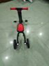 uonibaby品牌授权儿童三轮车脚踏车1-3-6岁宝宝儿童车遛娃神器平衡车手推 3C认证26款（波多尔红-基础版）1到7岁 升级版 实拍图