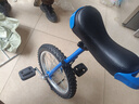 永彩独轮车儿童独轮自行车成人独轮车单轮车杂技车平衡车加宽轮胎 蓝色16寸适合身高1.2米-1.55米 实拍图