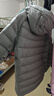 网易严选【断码清仓】90白鸭绒轻薄羽绒服男排骨羽绒服内胆云感保暖抗菌 连帽*幻影灰 M 实拍图