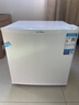 美的（Midea）45L单门小冰箱白色迷你租房宿舍办公室家用单温冷藏小型电冰箱美妆可用节能运行BC-45M 实拍图