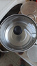 汤锅不锈钢上蒸下煮蒸包子煮面条锅电磁炉燃气灶通用火锅煮锅锅具 加厚 不锈钢本色 22cm 实拍图
