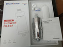 惠尔顿（WHEELTON）花洒过滤器沐浴净水器洗澡家用厕所浴室自来水喷头滤水器高效除余氯淋浴过滤器婴儿护肤 一机三芯 实拍图