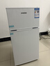 HYUNDAI（韩国现代）小冰箱迷你小型家用冷藏冷冻宿舍出租房办公室双开门二门电冰箱节能省电 80L白【行业热卖+日销过百】 实拍图