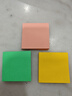 3M 便利贴 便条纸/报事贴/便签纸/便签本 狠贴系列 办公用品文具 654SM1 4本装 彩色多色便签 实拍图