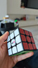 圣手 魔方磁力三阶2代三3阶魔方玩具专业比赛专用 黑色生日礼物 实拍图