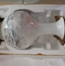傲世景德镇陶瓷器小花瓶新中式工艺品客厅摆件酒柜办公室博古架装饰品 溪山访友赏瓶（配木质旋转底座） 实拍图
