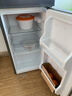 HYUNDAI（韩国现代）小冰箱迷你小型家用冷藏冷冻宿舍出租房办公室双开门二门电冰箱节能省电 100L灰【租房神器+行业热卖】 实拍图