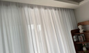 未来式幻影纱窗帘竖百叶窗纱帘透光不透人梦幻阳台防晒遮光2025新款客厅 幻影纱-霜白色-挂钩款（当天发货)（带挂钩） 【定制/穿孔/免费改短/高温定型】联系客服 实拍图