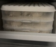 炊大皇 多功能饺子盒3层1盖加大收纳盒冰箱保鲜盒食品级冷冻水饺馄饨盒 实拍图