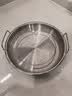 炊大皇 滤油盘2件套 304不锈钢油炸小吃沥油沥水过滤网+盘套装22cm 实拍图