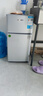 华宝小冰箱小型家用出租房用冷藏冷冻两用一级能效节能省电迷你宿舍寝室办公室二门电冰箱 【净化去味 一级能效】58L银色【全国联保】 实拍图
