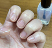 Miss Candy健康透明指甲油15ml蛋白强韧底油免烤快干可撕拉护甲油持久NF002 实拍图
