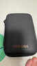东芝（TOSHIBA） 移动硬盘CanvioBasics新小黑A5兼容Mac高速USB3.2传输硬盘 新小黑系列 【移动硬盘+硅胶套+T-C线】成年人当然全都要 1TB 实拍图
