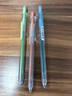 uni三菱 双头荧光记号笔 学生作业手账绘画标记笔彩色笔 细0.4mm粗4mm PUS-103T 1支/袋 浅蓝色 实拍图