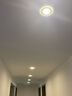 一极喜光 嵌入式led超薄筒灯过道灯家用走廊灯玄关孔灯三色装饰创意天花灯 灵动5w(开孔7-7.5cm) 自然(4000k) 实拍图