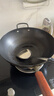 炊大皇铁锅家用无涂层不锈炒锅燃气灶专用炒锅炒菜锅平底锅极铁锅34cm 实拍图