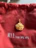 周生生黄金吊坠 玫瑰花 足金挂坠女 不含项链78715P计价3.4克 实拍图