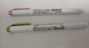 斑马牌 (ZEBRA)双头柔和荧光笔 mildliner系列单色划线记号笔 学生标记笔 WKT7 夏绿 实拍图
