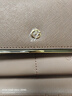 金利来（Goldlion）钱包女长款真皮2026新款时尚简约多卡位三折手拿包多功能女士手包 粉芋色【官方授权-假一罚十】 实拍图