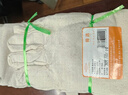 舜选 双层帆布手套10副/包 加厚耐磨抗撕裂 电焊搬运 劳保防护工作手套SFB-R 实拍图