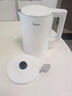 美的（Midea）电热水壶家用烧水壶泡茶0涂层食品级304不锈钢自动断电双层防烫全钢无缝1.5L大容量 MK-HJ1566 实拍图