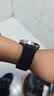 十闪 适用小米Watch S5/5/S4/S3/S2/S1表带小米手表表带S1Pro/color2运动版表带磁吸尼龙编织表带 黑色 实拍图