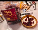 百草味蔓越莓干500g罐装即食烘焙用蜜饯果干果脯网红休闲零食小吃 实拍图
