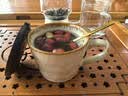 悠瓷（youcci）云苏漂亮杯子水纹马克杯特色陶瓷牛奶杯个性咖啡杯情人节礼物女 云苏棕-水波V形杯带盖勺 实拍图