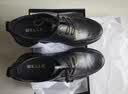百丽通勤商务皮鞋男鞋夏牛皮科技缓震休闲皮鞋A1949 黑色-打孔 42 实拍图