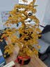 赟娅金色摇钱树发财树招财摆件电视酒柜轻奢高档装饰乔迁新居开业礼物 超大摇钱发财树【加粗加密款】73cm旋转底座 实拍图