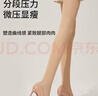 浪莎打底裤女春秋连裤袜女士中厚加裆显瘦连裤袜2条装 黑肤各1 实拍图
