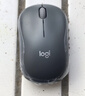 罗技（Logitech）M185鼠标 无线鼠标 办公鼠标 对称鼠标 黑色灰边 带无线2.4G接收器 实拍图