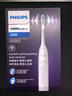 飞利浦（PHILIPS）声波电动牙刷钻石3系 情侣款送男生/女友礼物 生日礼物 微泡水流 白色 HX5181/01 实拍图