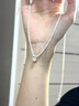柯芙尼【赠GRA证书】925银莫桑钻项链女锁骨链吊坠520情人节礼物送女生 实拍图