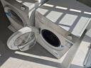 西门子（SIEMENS）小晶钻尊享10+10KG变频洗烘套装 全自动滚筒洗衣机热泵烘干机 超氧 WG54H1E00W+001W 实拍图