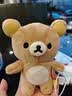 SAN-X日本正品 rilakkuma 轻松熊玩偶基础款肥宅熊哥熊妹ss挂件礼物 熊哥ss挂件(约13cm) 支持鉴定，假一罚十，现货当天发， 实拍图