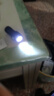 【强光三灯芯】三眼小怪兽户外强光LED手电筒可充电便携迷你手电 【低价】250毫安 ABS高亮款 实拍图