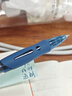 晨光（M&G）GP1008B1按动中性笔墨蓝色0.5mm子弹头按压式商务办公签字笔水笔走珠笔3支装 实拍图