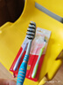 高露洁（Colgate）超洁纤柔备长炭软毛成人牙刷 3支 超细软毛 深层洁齿 京东自营 实拍图