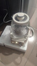美的（Midea）花漾0胶水全玻璃养生壶多功能煮茶壶母婴烧水壶恒温电热水壶全自动一体1.2L YS12B302J 实拍图