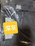 【京东直采】重磅纯棉 圆领短袖男款t恤衣服女士t恤服装真5折专场 藏青（短袖） L （110-125斤） 实拍图