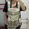 ERGObaby二狗背带婴儿抱娃神器四季透气外出旅行遛娃神器解放双手 【经典款】Omni360-橄榄绿 实拍图