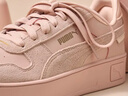 彪马（PUMA）厚底鞋粉色增高休闲松糕鞋女款新款夏季CARINA395093 玫瑰粉-玫瑰粉-金色-03 37 实拍图