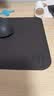 镭拓（Rantopad）G3 硬质皮革电竞鼠标垫游戏鼠标垫 电脑办公垫 深灰 实拍图