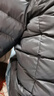 男士短款轻薄羽绒服立领连帽情侣款中青年男装薄羽绒服大码外套潮 黑色立领 3XL 适合140-155斤 实拍图